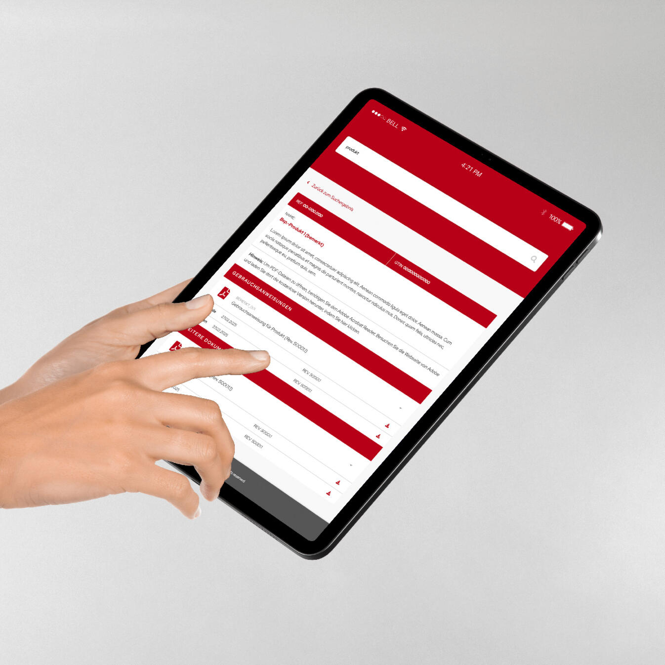 eIFU Solutions Beispielnutzung eIFU Solutions Beispielnutzung